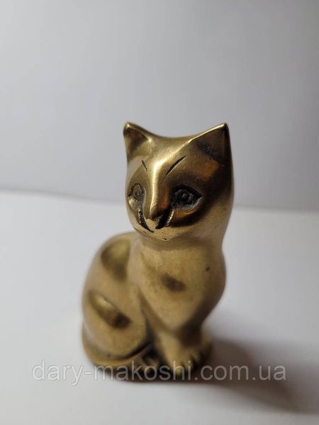 Статуетка Кіт з металу 1493709323 фото