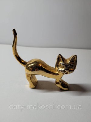 Статуэтка Кошка из металла 1493709924 фото
