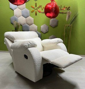 Крісло-Реклайнер COMFORT з функцією коливання та обертання COMFORT Об фото