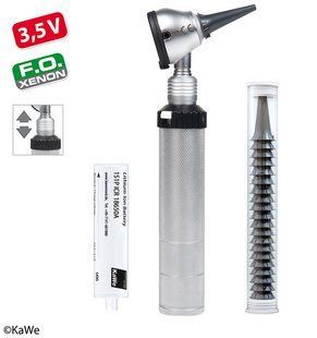 Отоскоп KaWe ЕВРОЛАЙТ F.O.30 | 3,5В фиброоптический  01.11430.101  фото