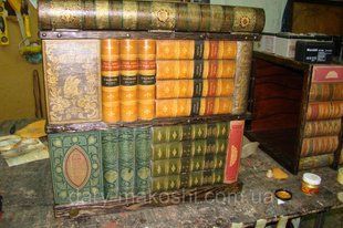 Скриня квадратний книжковий великий на колесах 65х62х65 см сундук фото