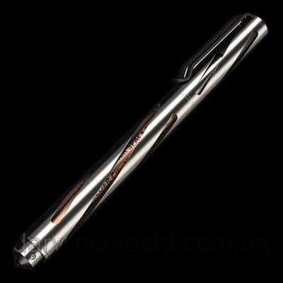 Титанова тактична ручка з вольфрамовим склобоєм Nitecore NTP10 6-1336 фото