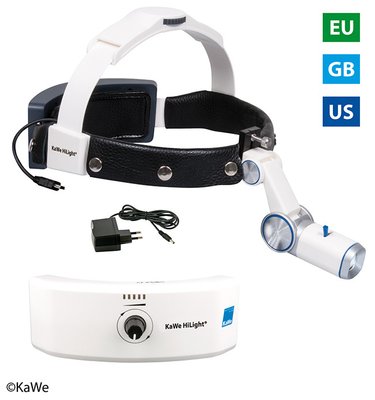 Налобний освітлювач HiLight® LED H-800 c акумулятором для головного обруча  10.71031.113 фото
