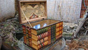 Сундук книжковий стандартний прямокутний 70х38х32 см сундук фото